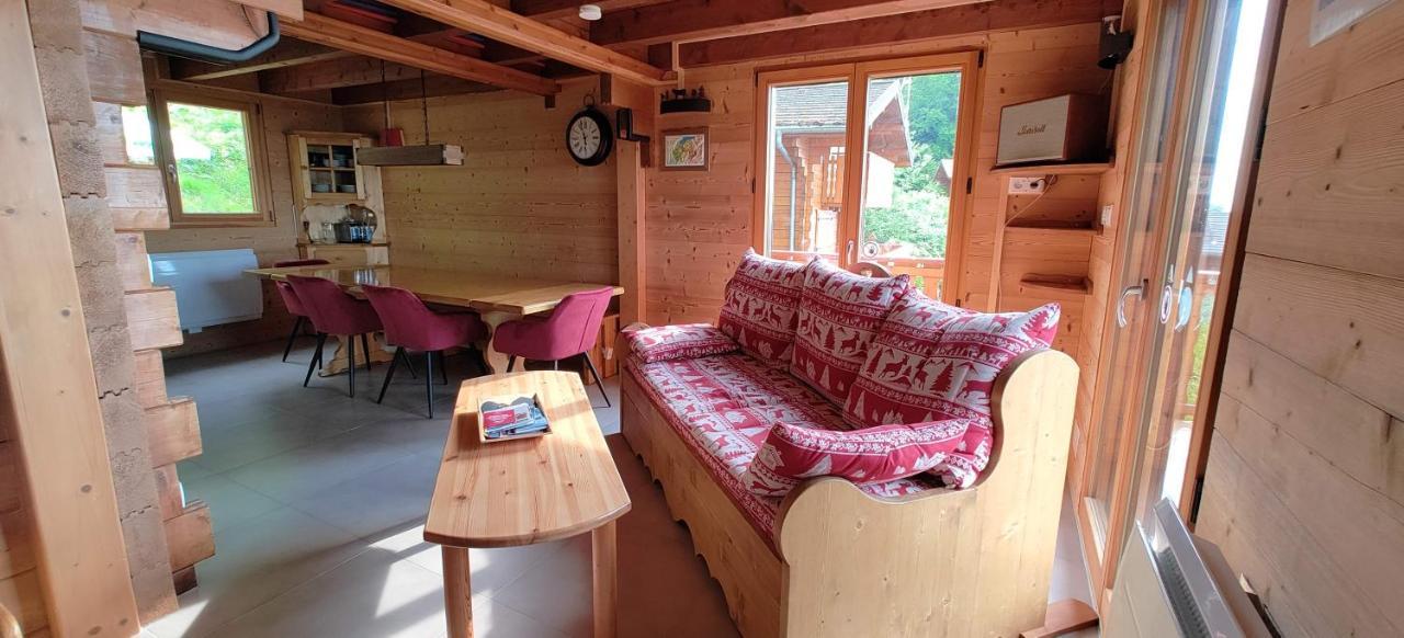 Chalet La Trouvaille Thollon-les-Memises Exterior foto